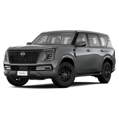 Nissan Patrol Y63 finished in dark grey